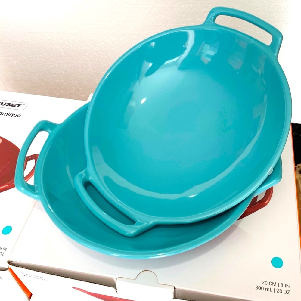 Le Creuset Wok Dishes set of 2